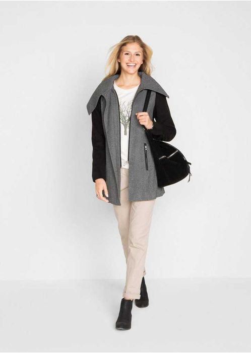 Nowy płaszcz wełniany rozmiar 42