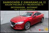 Mazda 6 NOWY MODEL + Salon POLSKA + 100% Serwis + 1 Właściciel