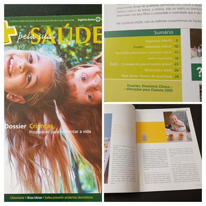 Revistas " Pela sua saúde"