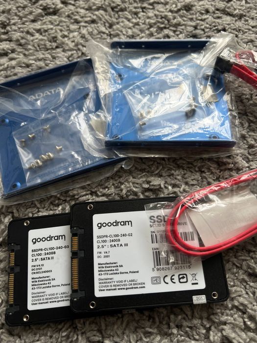 SSD диск GOODRAM CL100 GEN.2 / GEN.3 на 240 GB