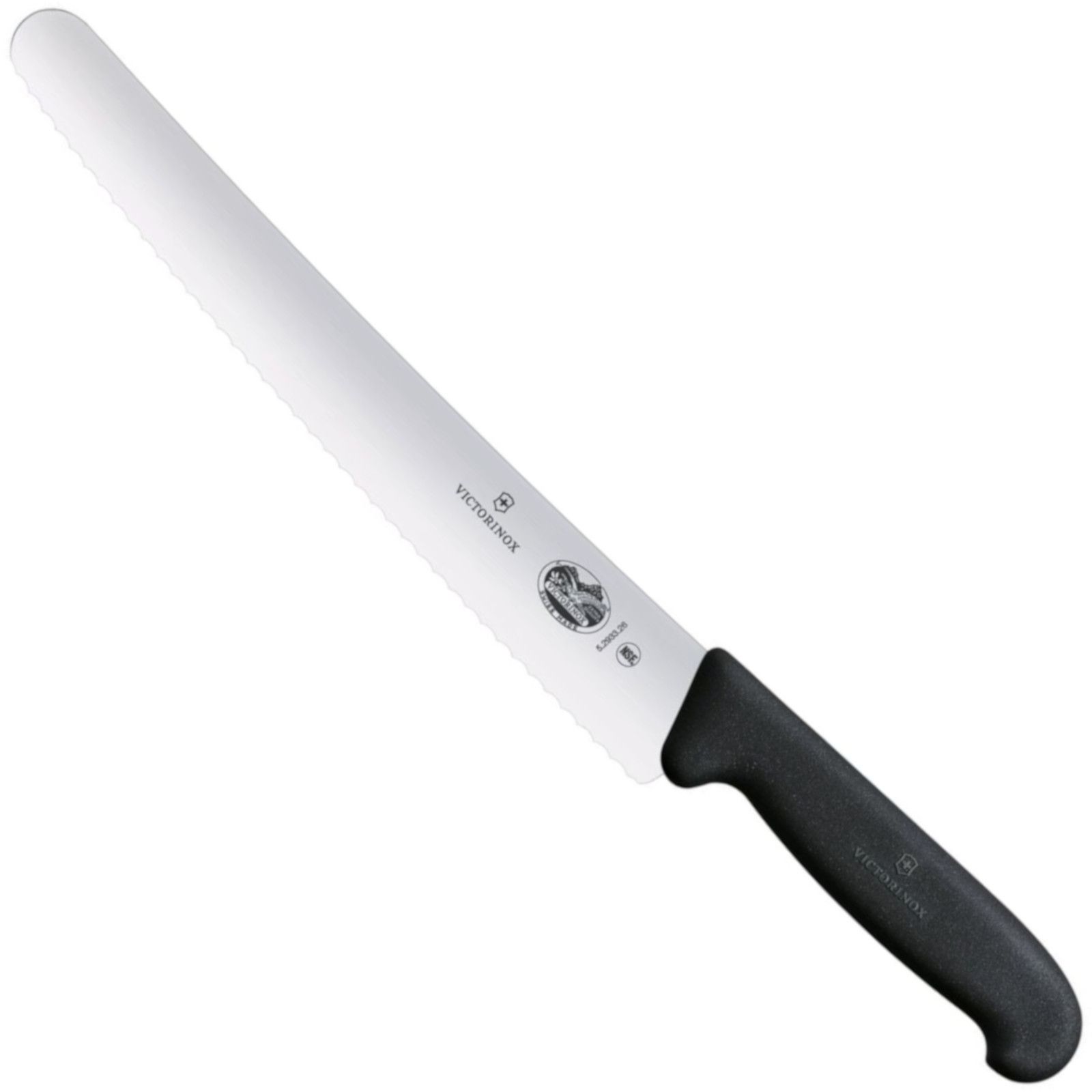 nóż cukierniczy ząbkowany fibrox dł. 260/382 mm