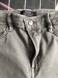 Spodnie jeansowe bershka rozmiar 38