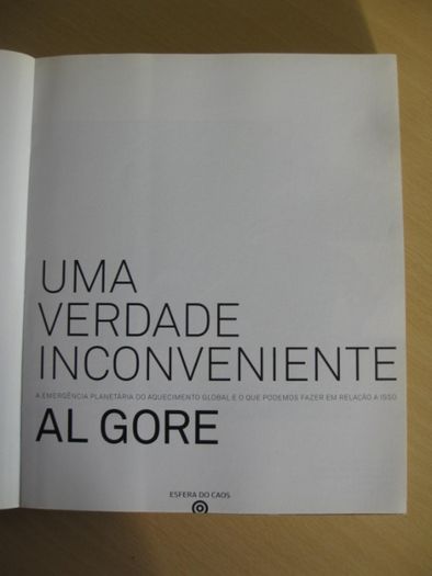 Uma Verdade Inconveniente de Al Gore