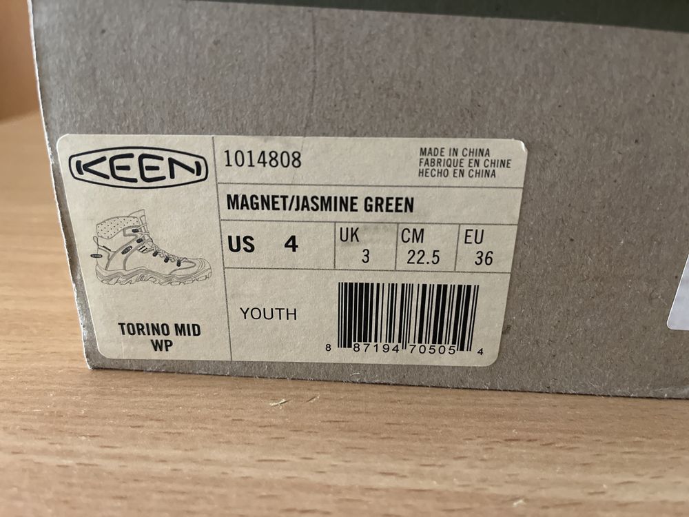 Botas Keen NOVAS unissexo T. 36