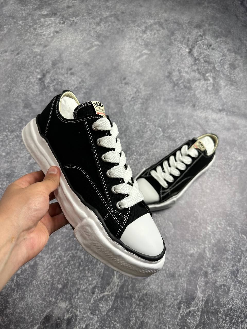 MMY Maison Mihara Yasuhiro кеды кроссовки кеди 42 43 38 черные белые