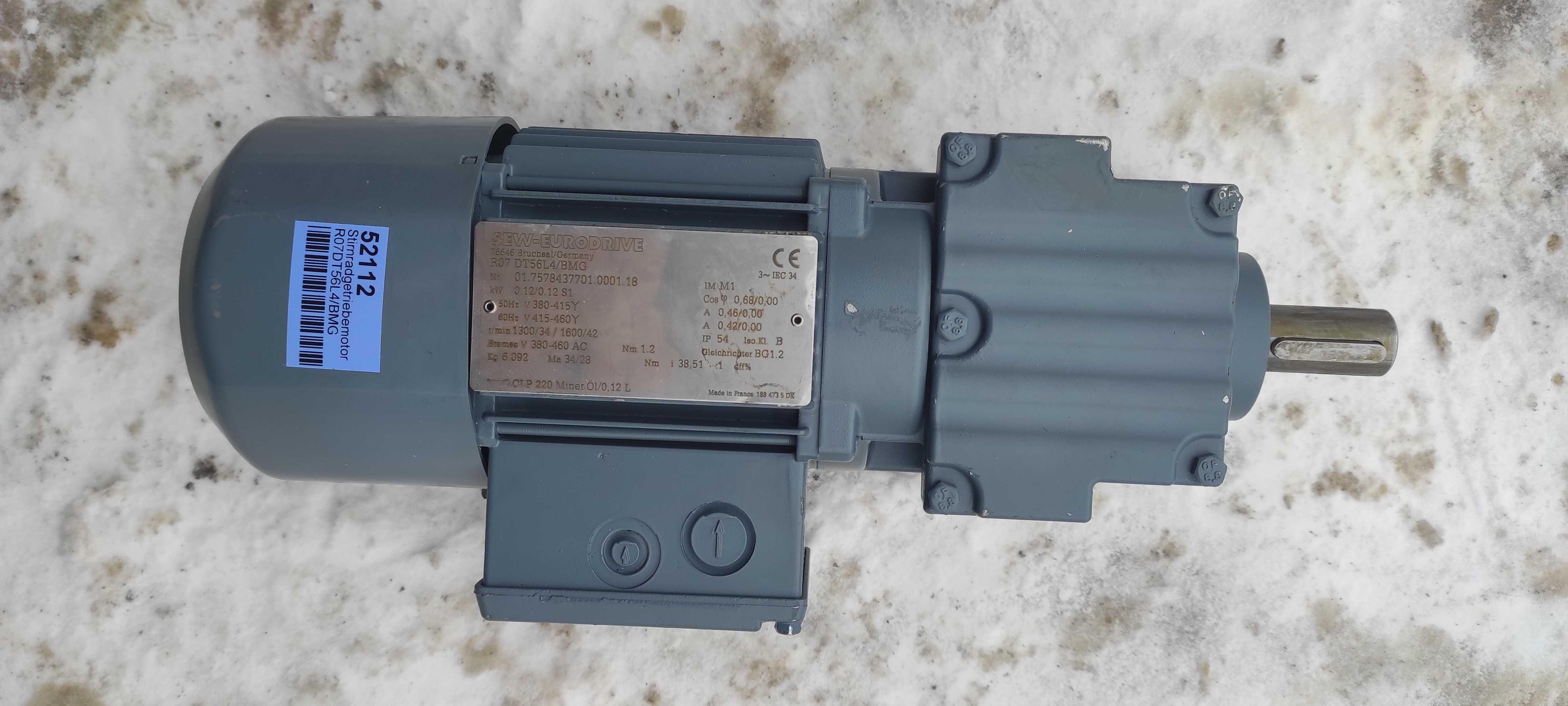 Електродвигун SEW-EURODRIVE R07 DT56L4/BMG