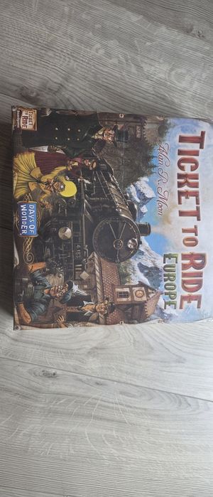 Ticket to ride Europe NOWA oryginalnie zapakowana
