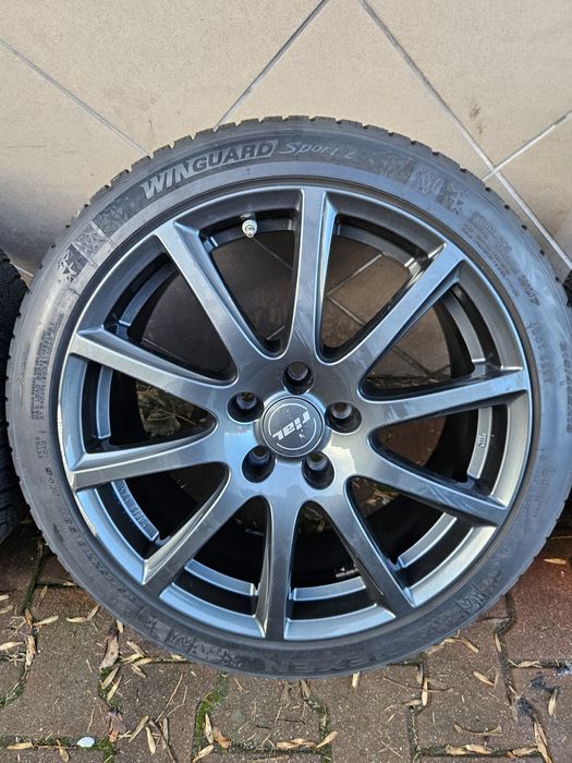 Felgi Koła 18" Mazda 3 Hyundai 5x114.3 ET45 + 215.45.18 Zimowe