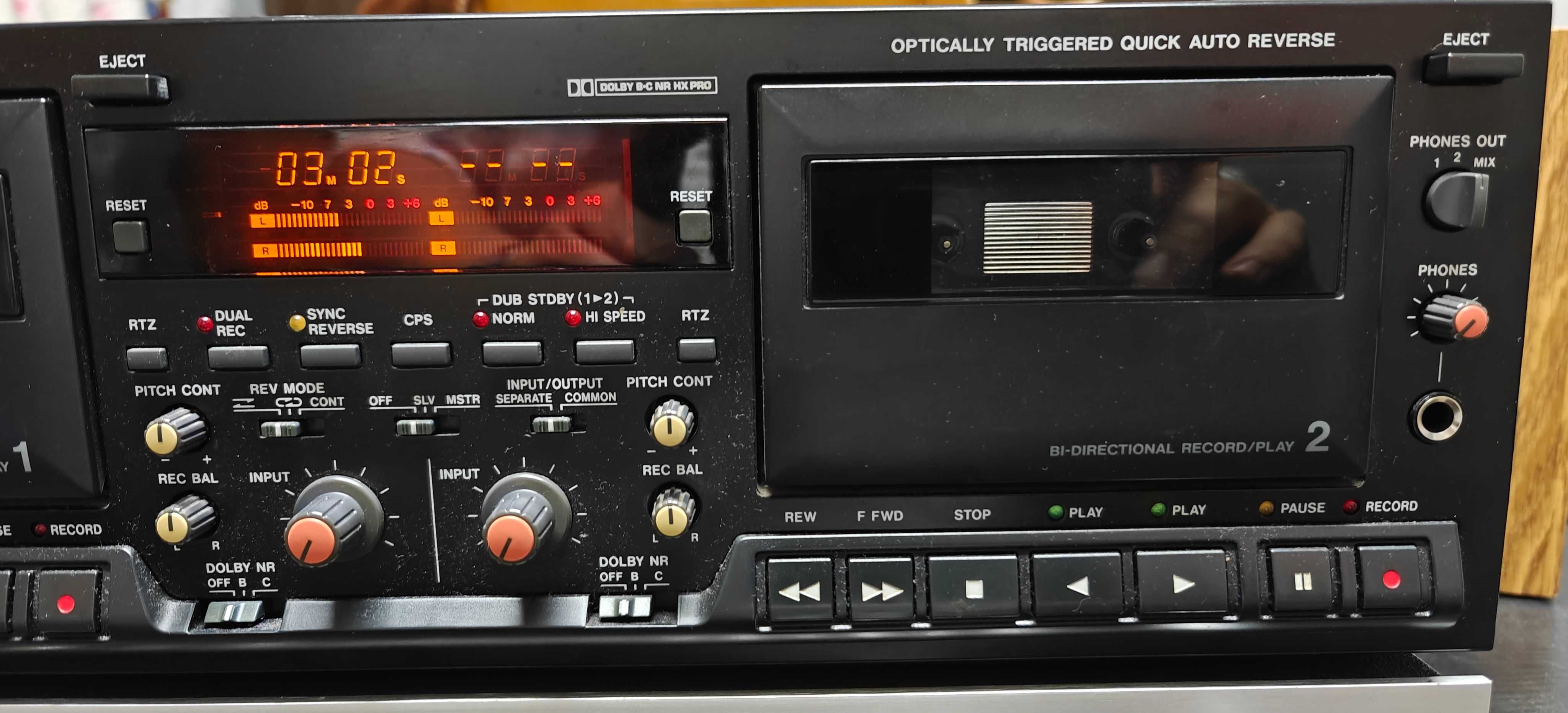 Magnetofon TASCAM 322 deck dwukasetowy