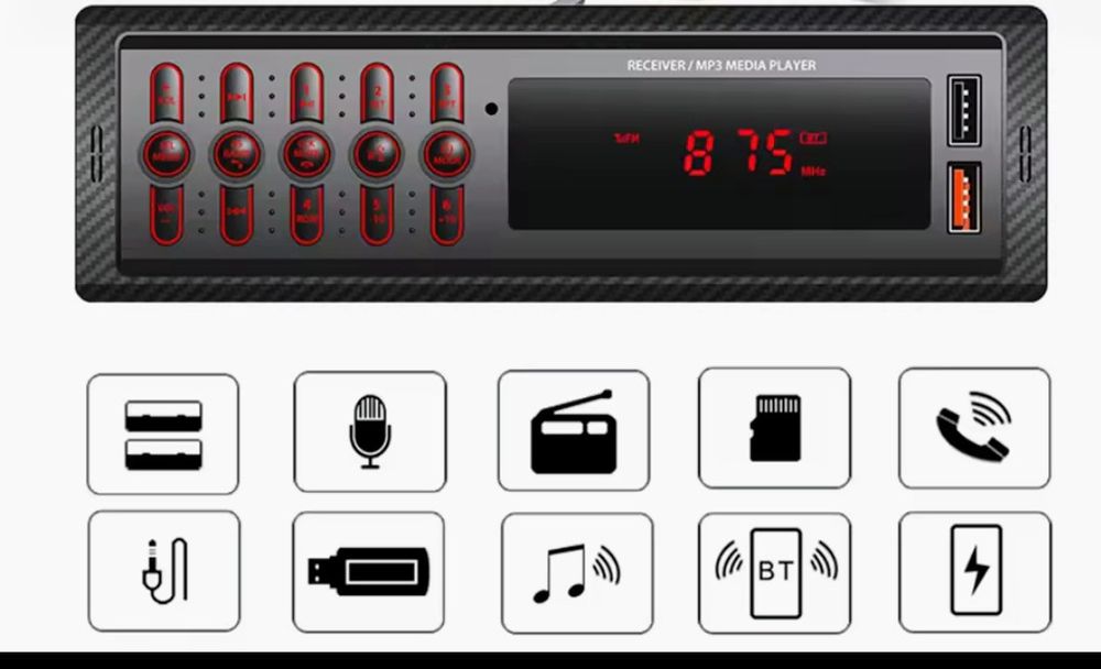 Radio carro autoradio