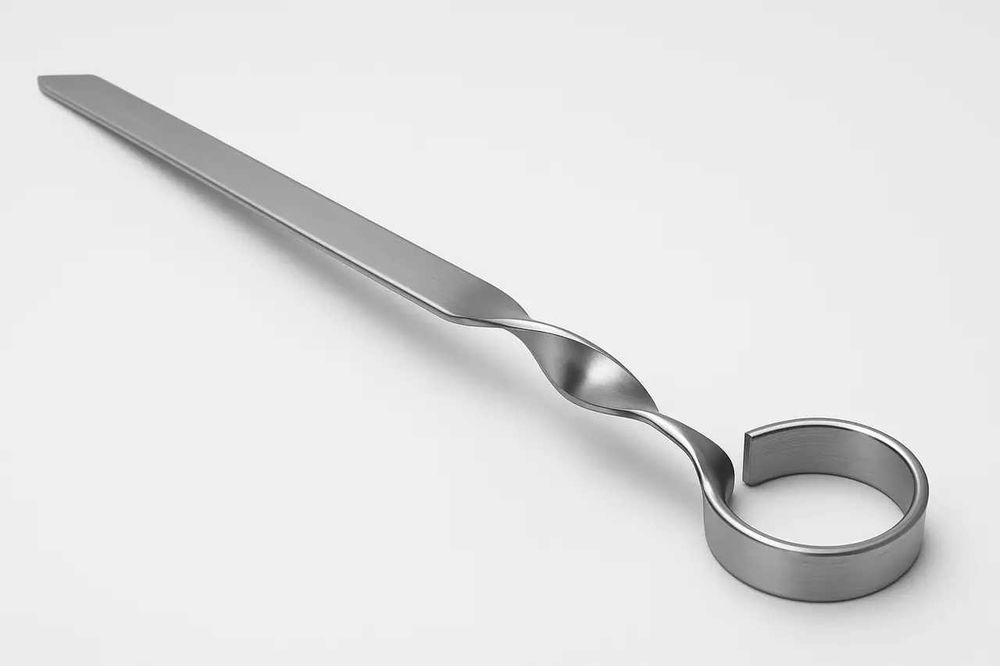 Шампур для шашлыка и гриля 47 см из нержавеющей стали 6 штук