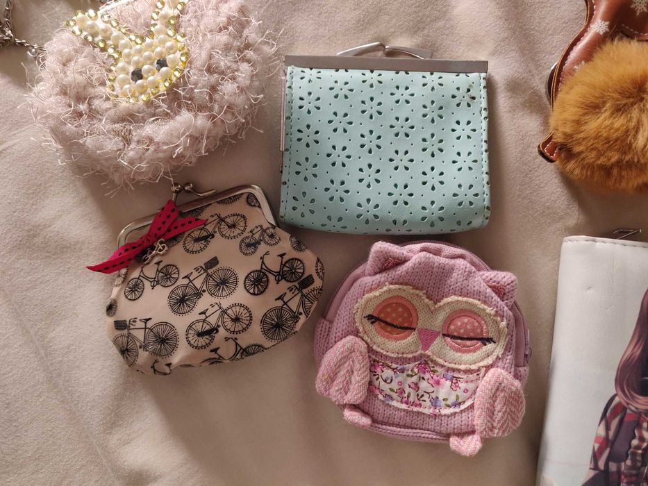 Conjunto Carteiras Senhora e Pendente Mala