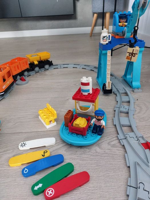 Lego Duplo - pociąg towarowy 10875