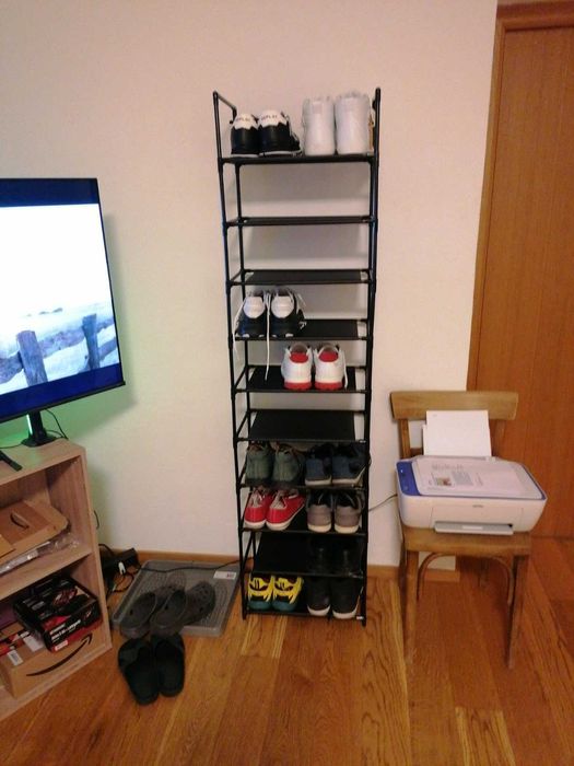 Przechowywanie dom 10 poziomów na pudełka wysokie szary