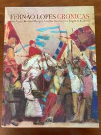 Livro Fernão Lopes - Crónicas Ilustrado por Rogério Ribeiro