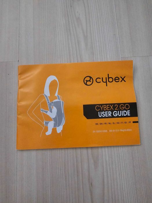 Nosidełko Cybex  dla dziecka od 3go miesiąca do 5 lat lub 18kg.