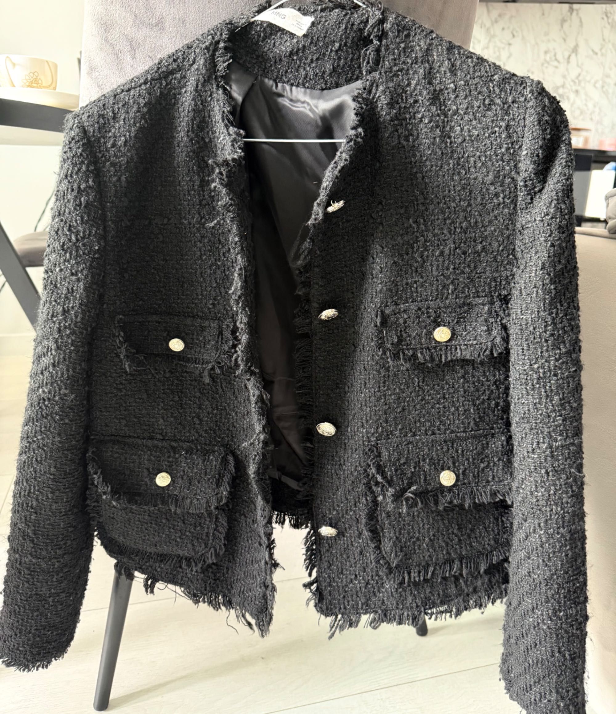 Mango твідовий жакет М, підходить на S і XS