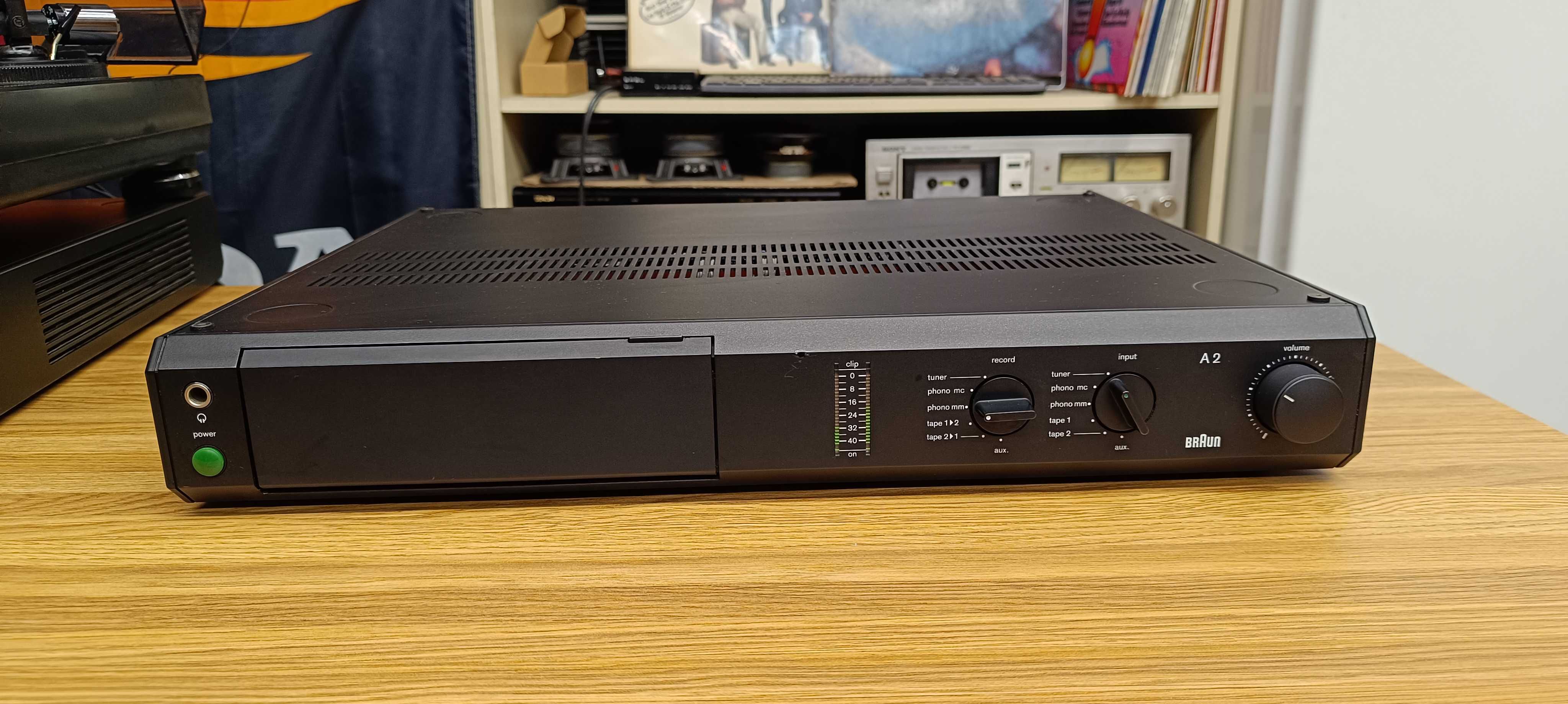 Усилитель  Braun A2 ( звук ! )