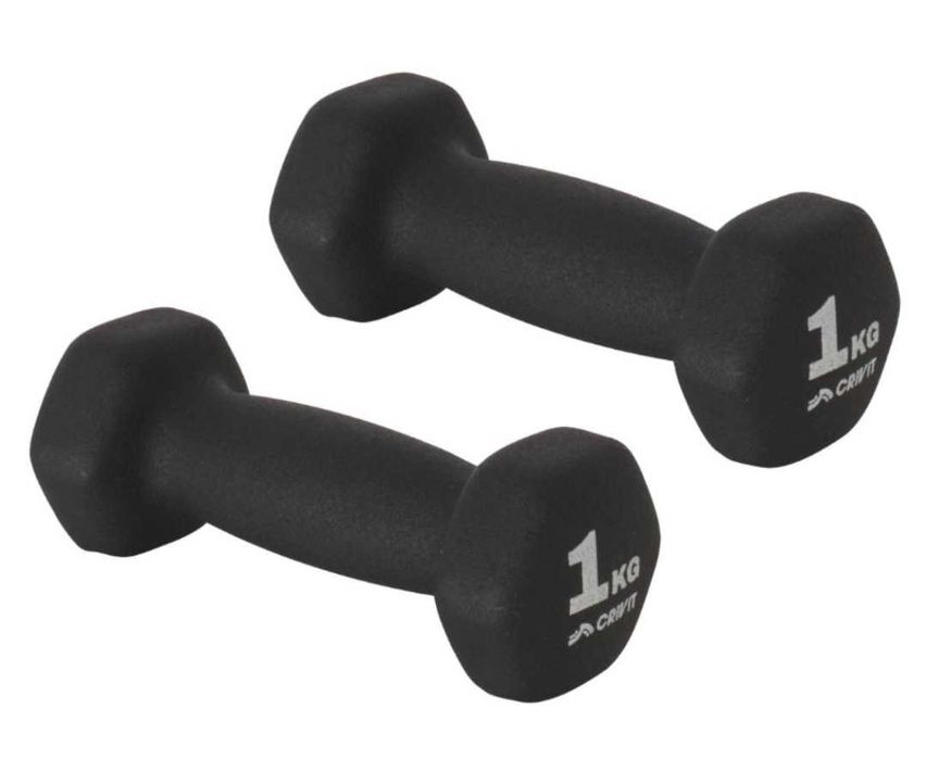 CRIVIT hantle PVC 2x1 kg, NOWE