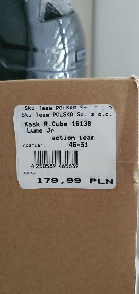Kask na rower dla dziecka w wieku 2 - 4 / Cube Lume XS / jak nowy