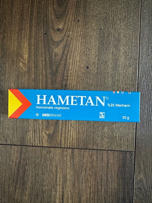 Maść krem Hametan do twarzy