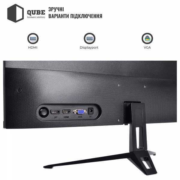 Монитор 23.8" QUBE B24F75-IPS