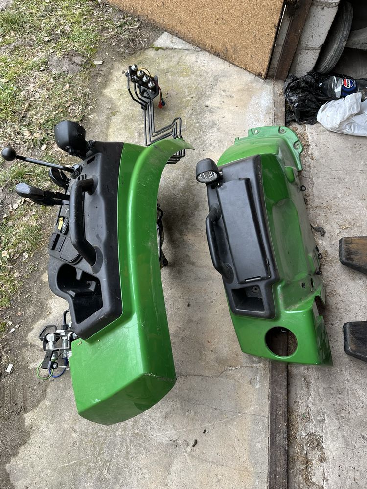 Blotniki john deere pompa instalacja hydrauliczna przewody zlacza