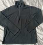 Bluza polar czarna M z zamkiem