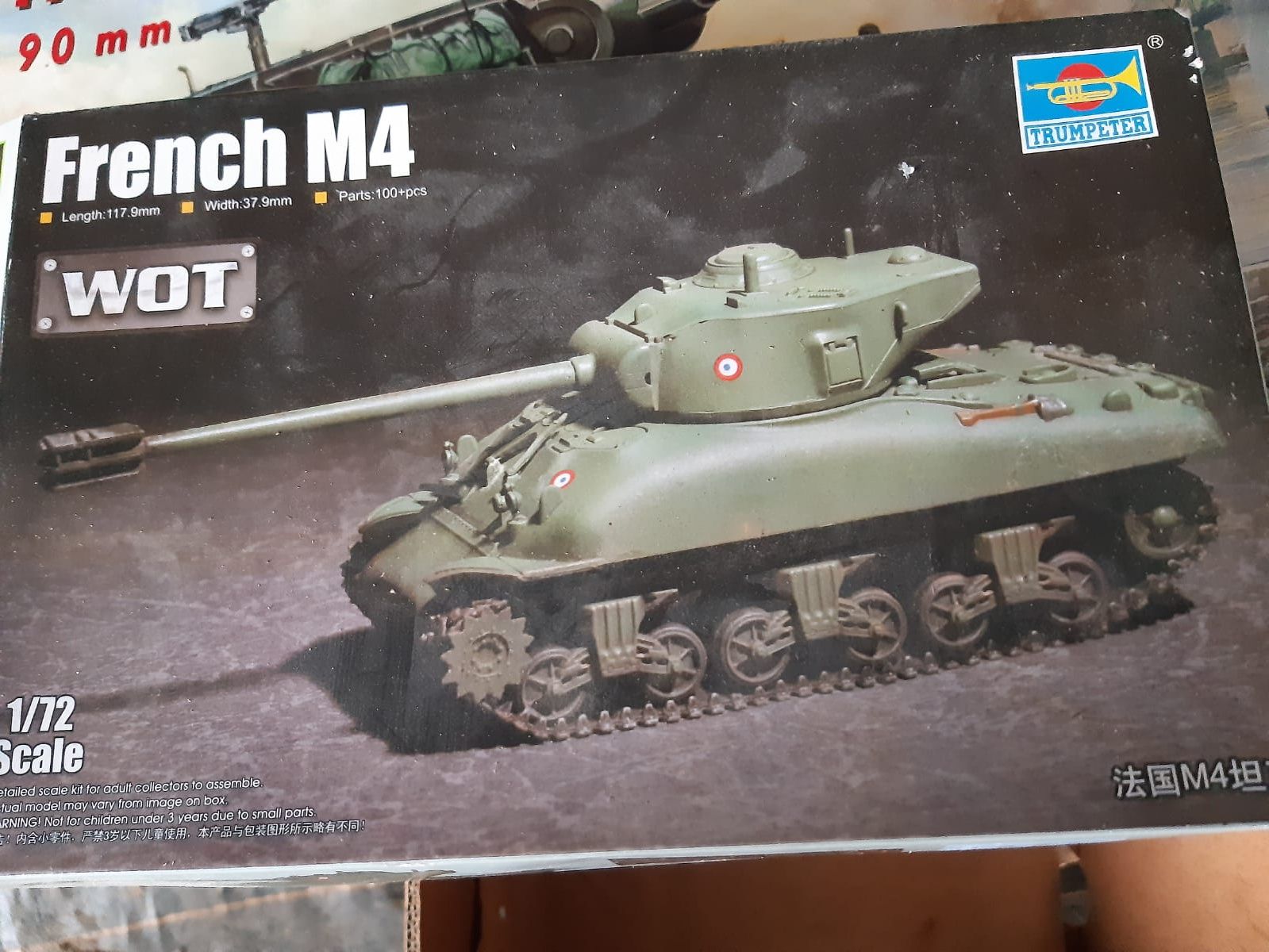 Model czołgu do sklejania