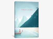 Thailand by Henry Rivers - Cartaz 50x70cm em tela de tecido