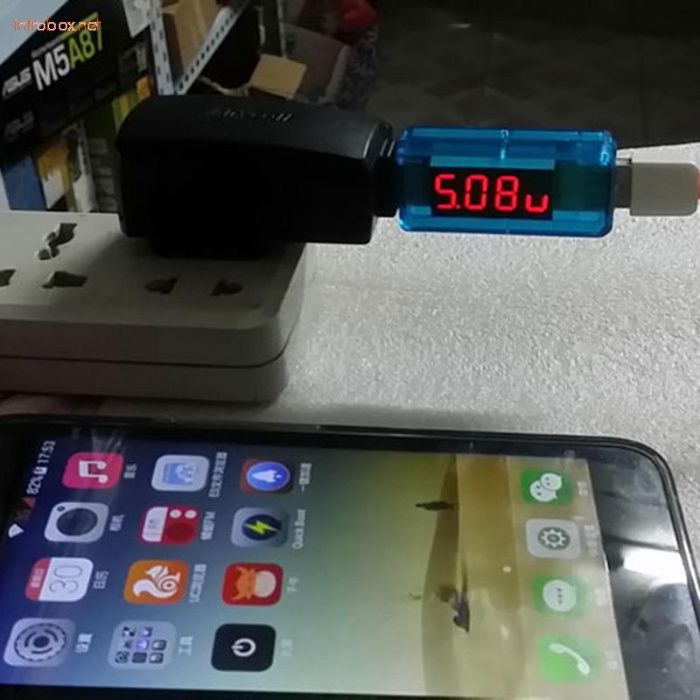 USB вольтметр и амперметр