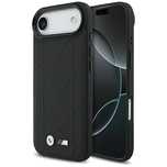 Etui BMW M Quilted Logo MagSafe na iPhone 17 Air - czarne