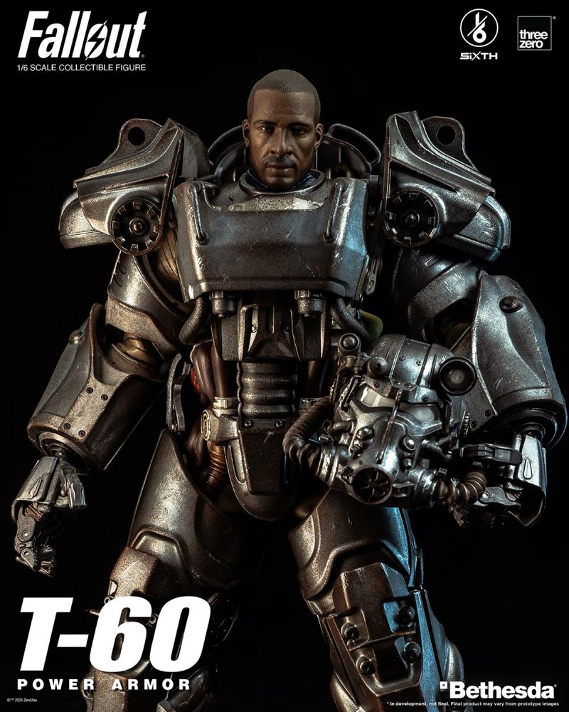 Фігурка 1/6 THREEZERO Fallout T-60 Power Armor тип hot toys