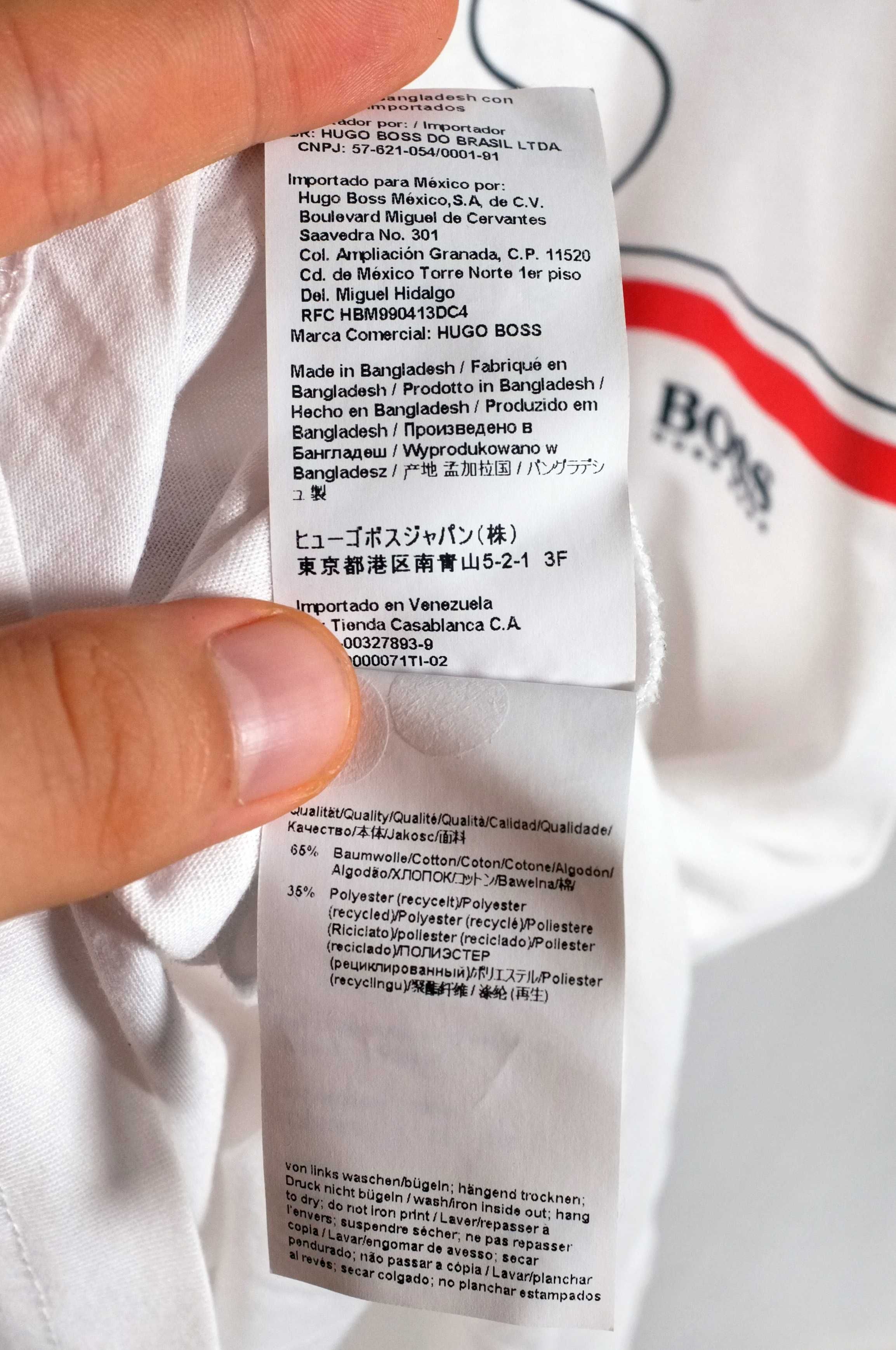 Koszulka t-shirt Hugo Boss biała L