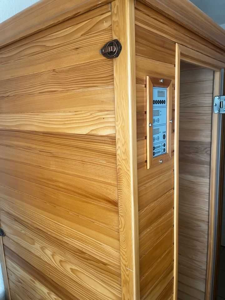 Sauna infrared infrarot radio na podczerwień full spectrum kolory led