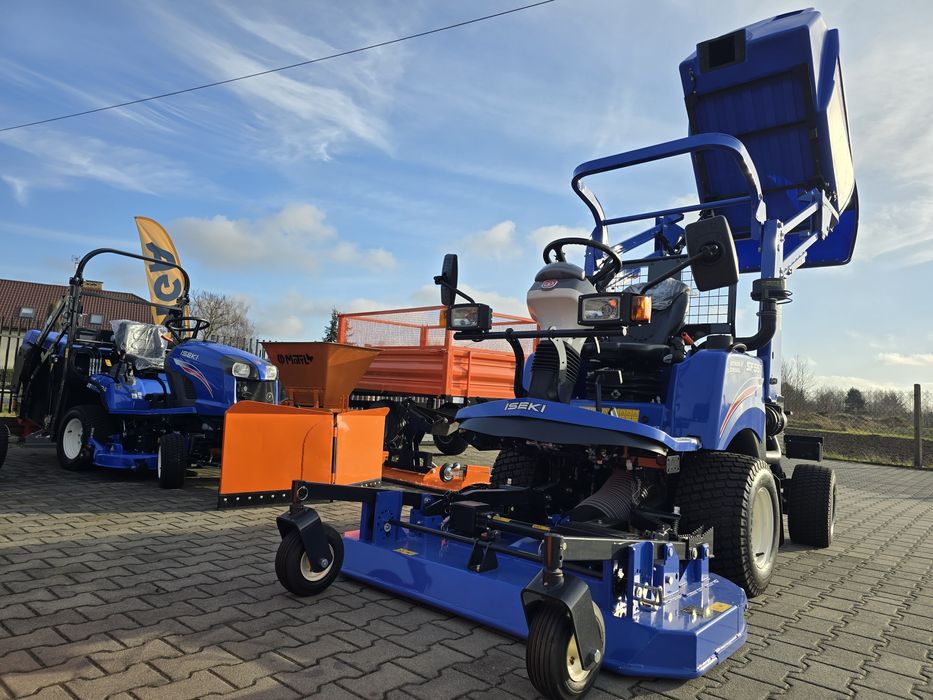 Profesjonalna kosiarka z koszem 1300l Iseki SF544 Made in JAPAN