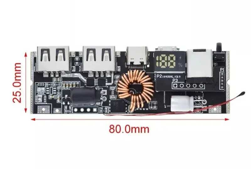 Плата зарядки повербанку Fast Charge 4S 100W QC4