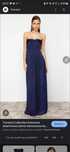 Sukienka maxi szyfon asos l 40 gorset koktajlowa balowa