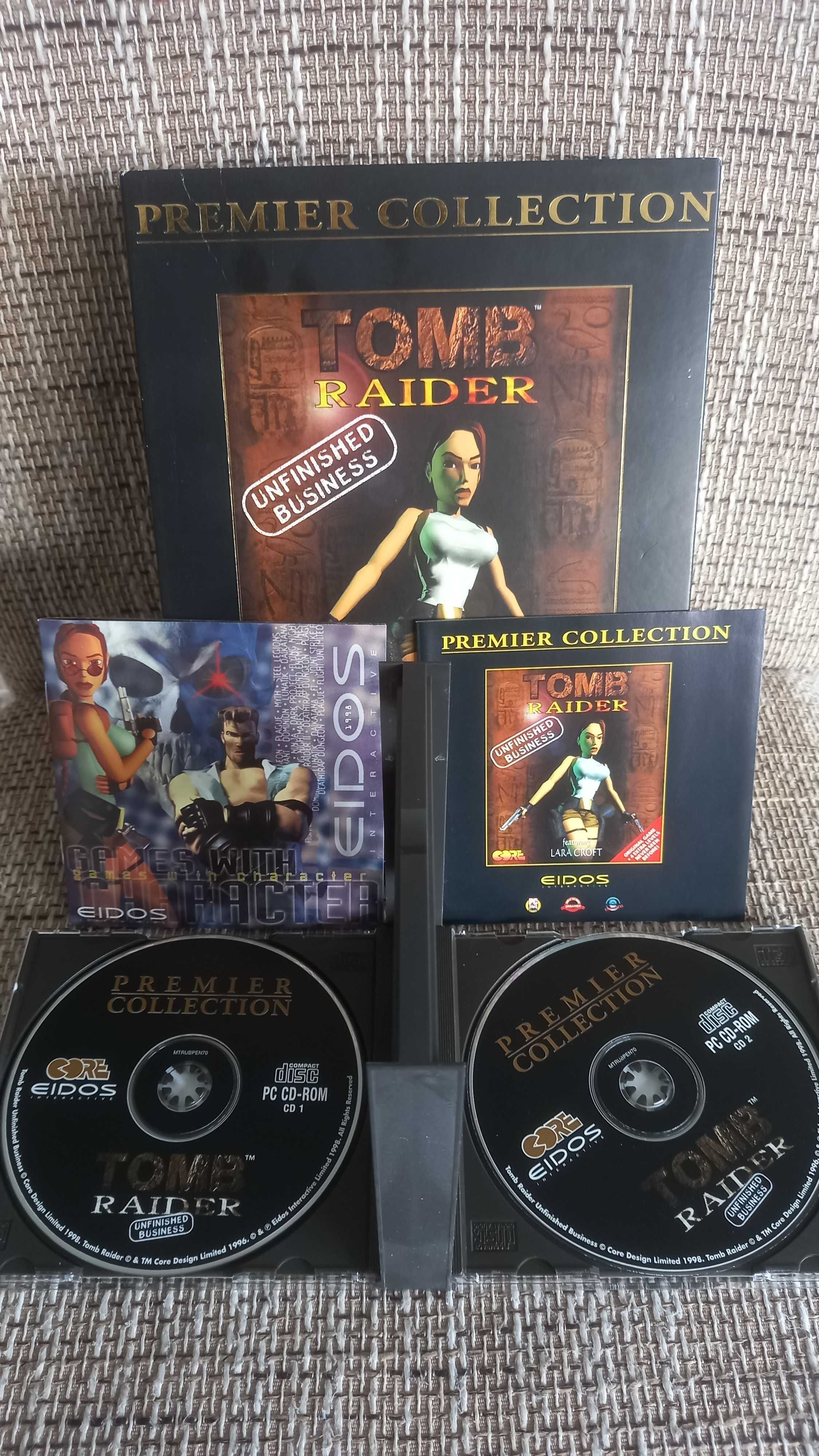 Tomb Raider 1, 2, 3 expansões PC Big Box (UK)