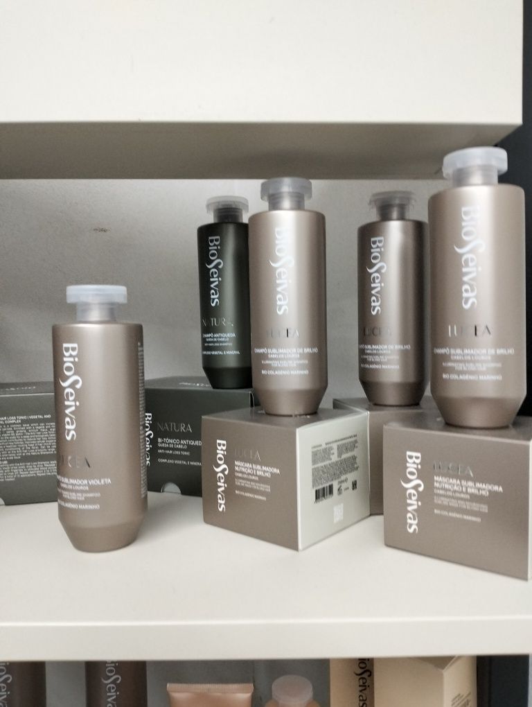 Produtos de cabelo bio seivas