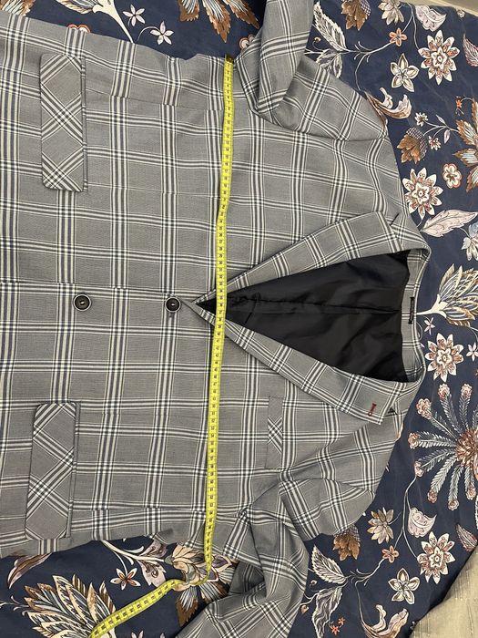 Marynarka męska w kratkę uniwersalna