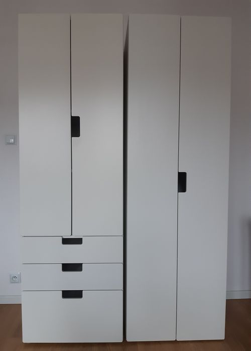 Szafa IKEA STUVA 2 szt. białe dziecięce
