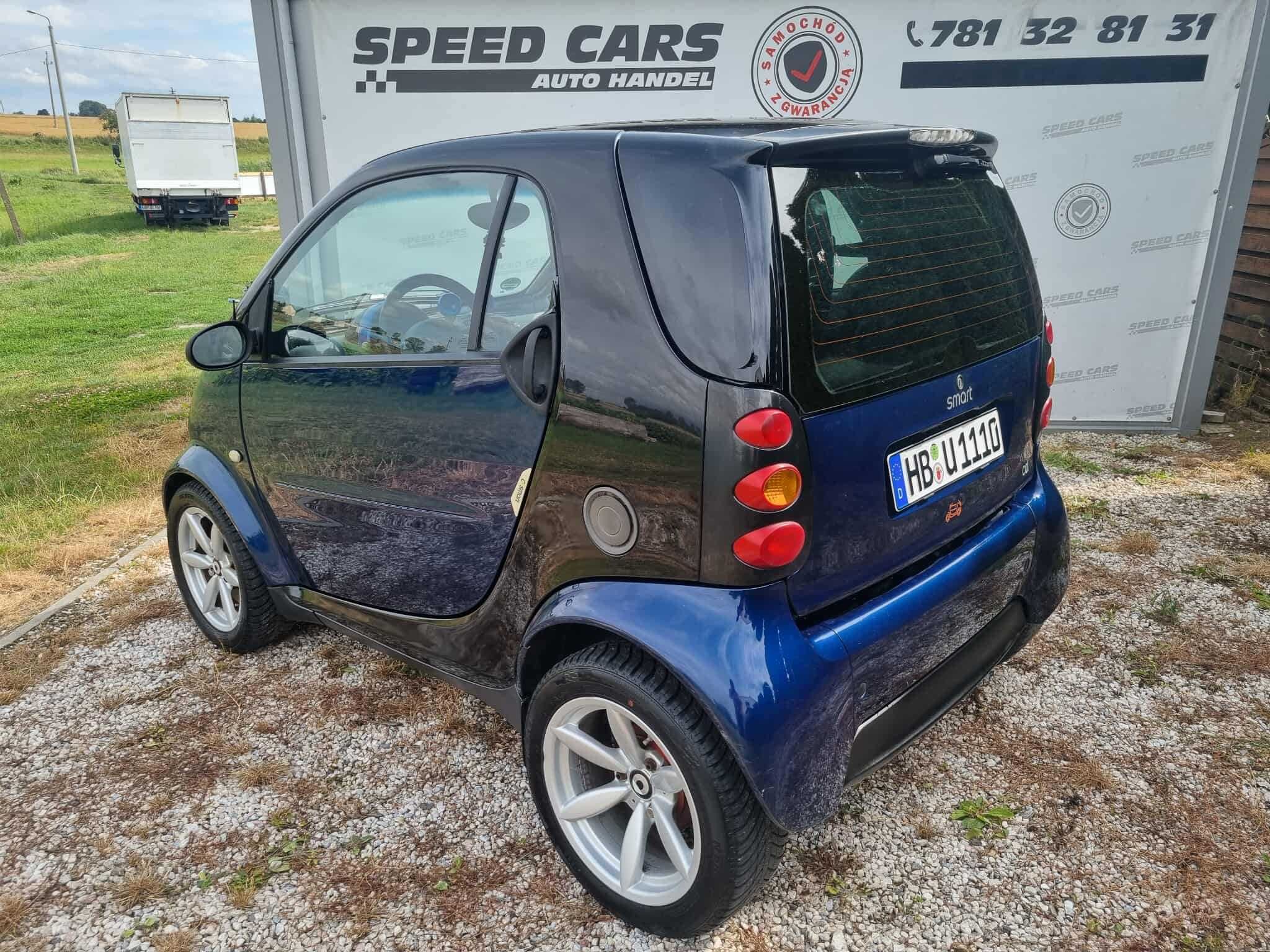 Smart forTwo CDI klima łopatki zmiany biegów perfekcja !!!