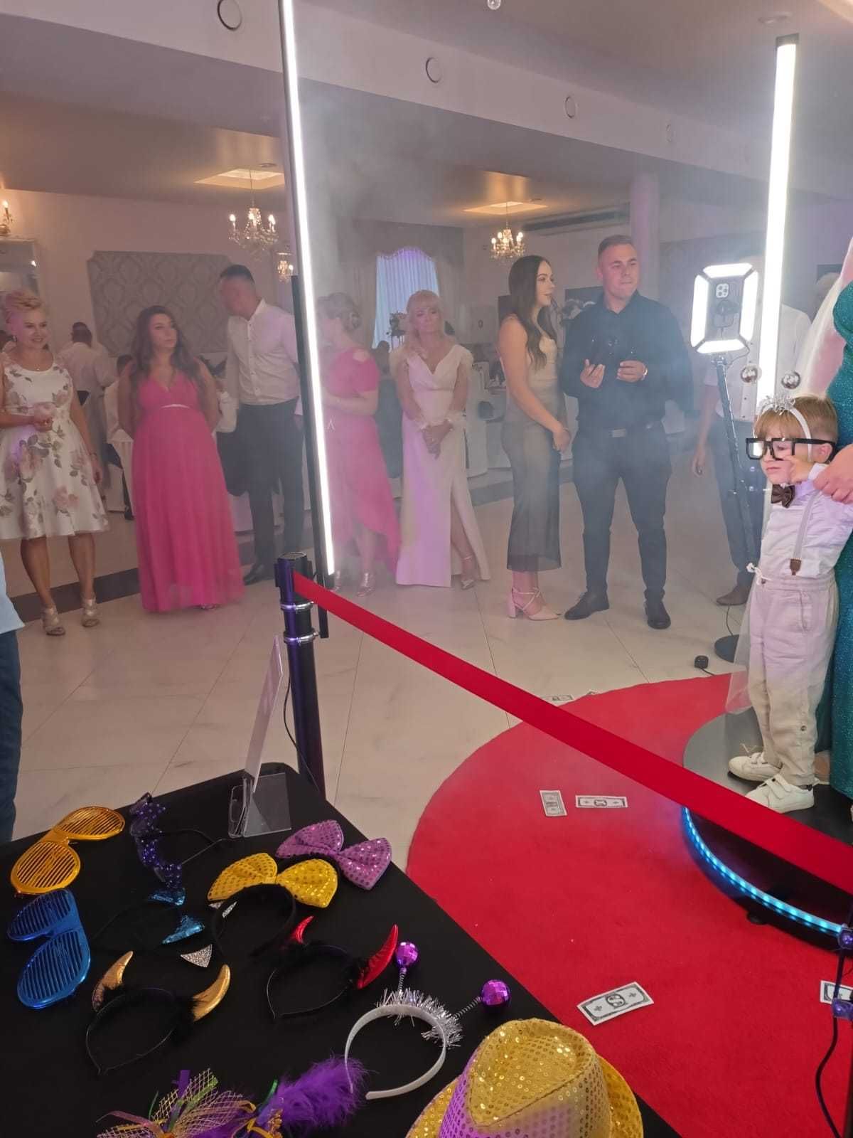 Fotobudka 360 / Wideobudka wesele urodziny rocznica Ciężki Dym GRATIS