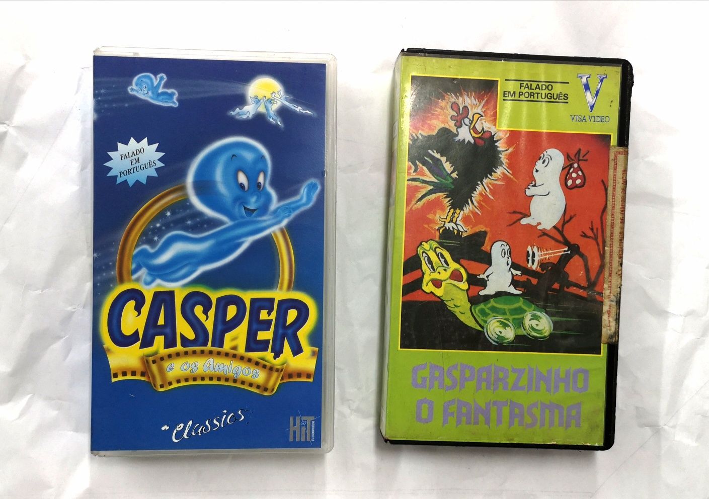 "Casper" e "Gasparzinho, o fantasma" - VHs