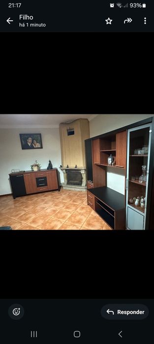 Móveis  de sala estante e aparador de 4 portas