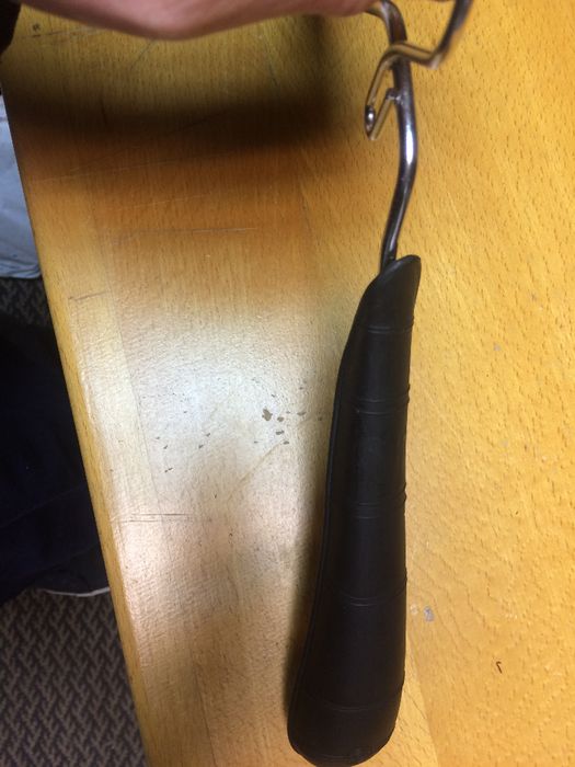 Cruzetas cromadas com ombreiras de fibra plastica aplicadas. PROMOÇÃO.