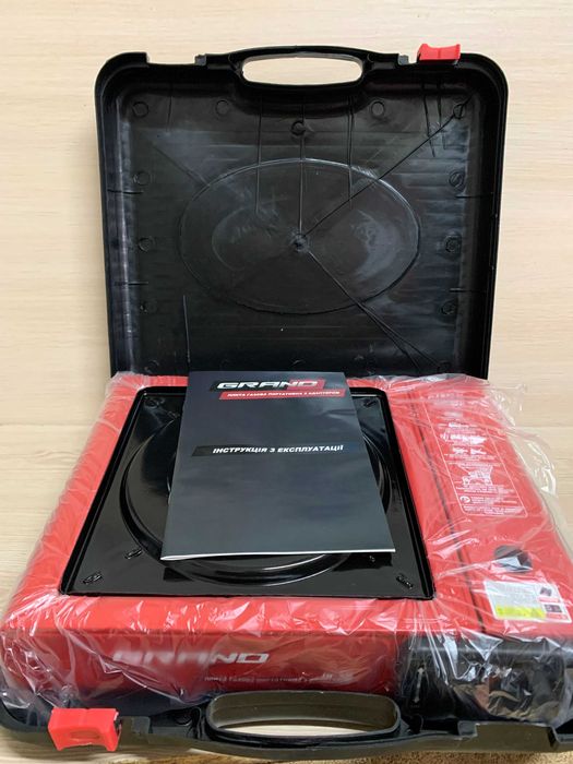 Туристична плита + обігрівач з інфрачервоним пальником  у кейсі.