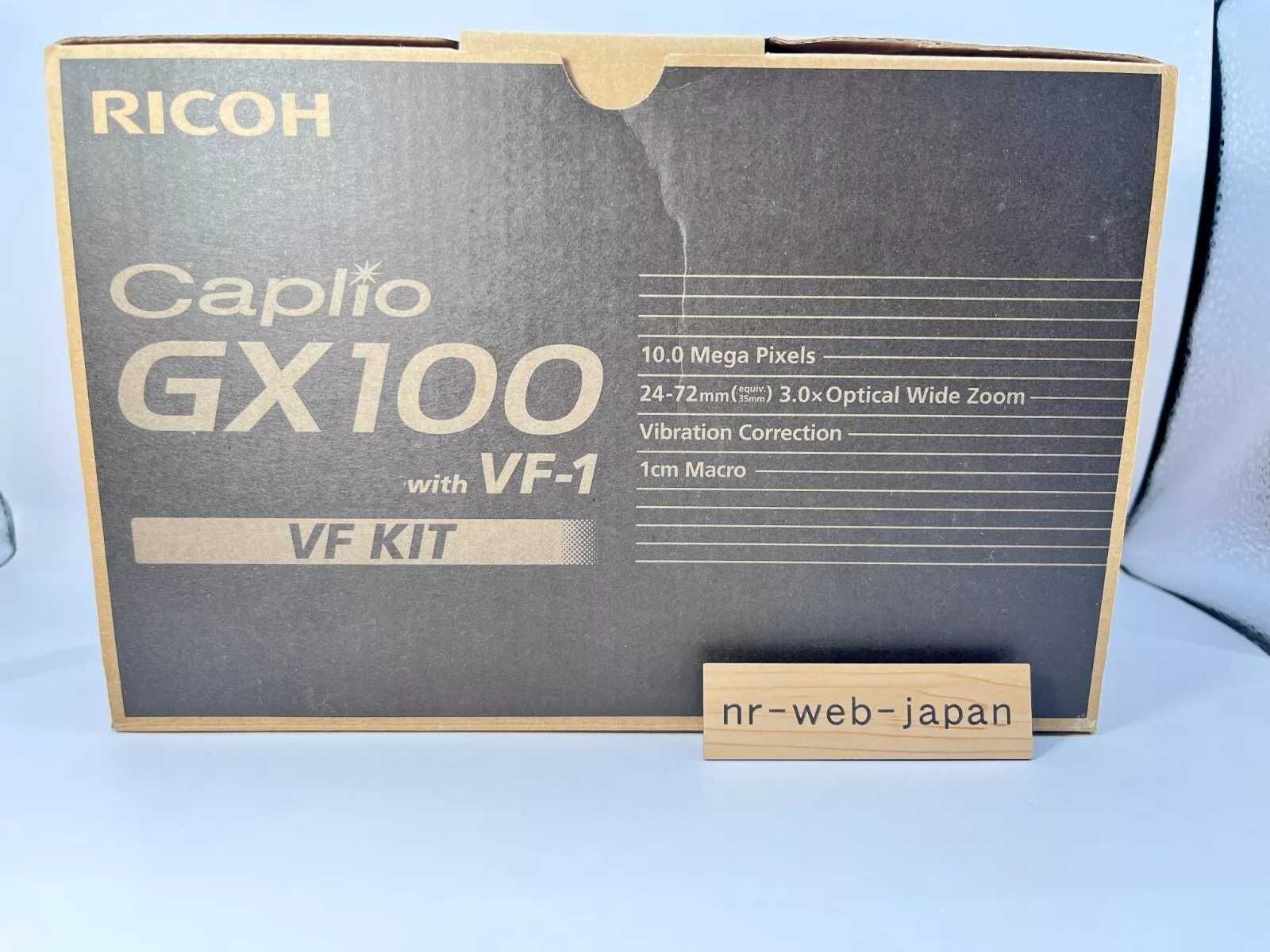 RICOH GX100 10.0 MP Digital Compact Camera w/ VF-1 Finder