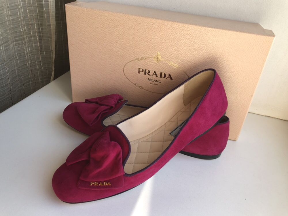 Туфли женские PRADA оригинал 38 размер новые